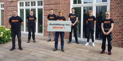 Auszubildende Jahrgang 2021